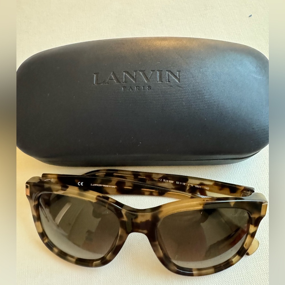 Lanvin tortoise sunglasses